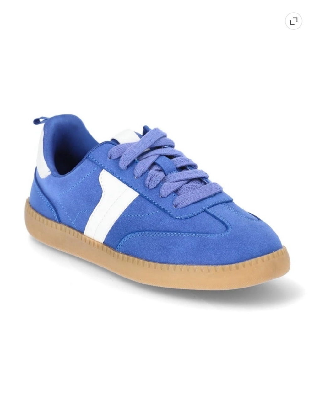 Wonder Nation Blue and White Kids Unisex Sneakers